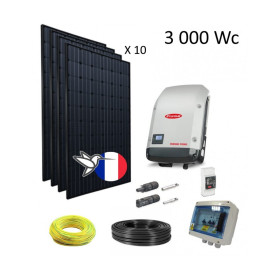 KIT PHOTOVOLTAIQUE TRIPHASE 3,750 KW PORTRAIT ( 10 PANNEAUX )
