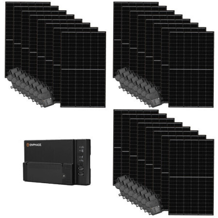 KIT PHOTOVOLTAIQUE MONO 9KW PORTRAIT ( 24 PANNEAUX )