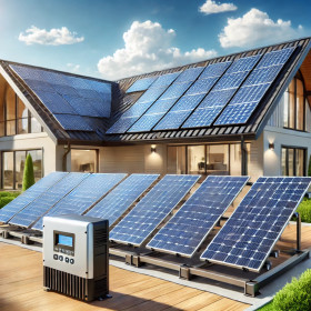 KIT PHOTOVOLTAIQUE MONO 4,875 KW PAYSAGE ( 13 PANNEUAX )
