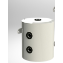 BALLON TAMPON MURAL 50L ACIER NOIR